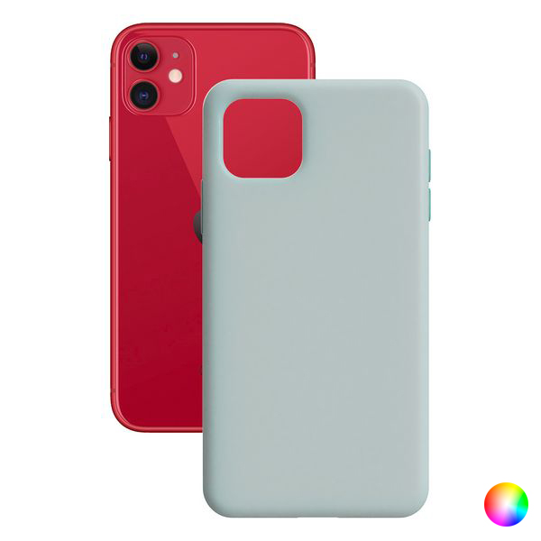 Husă pentru Mobil Iphone 11 Silk - Culoare Roșu