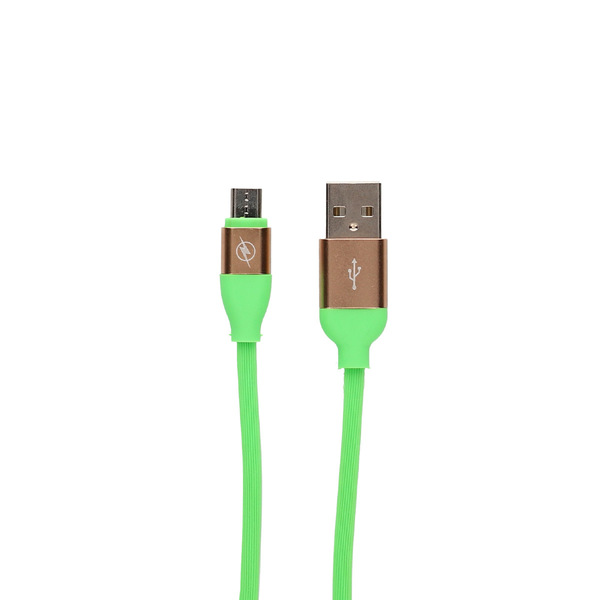 Cablu USB la Micro USB Contact 1,5 m - Culoare Verde
