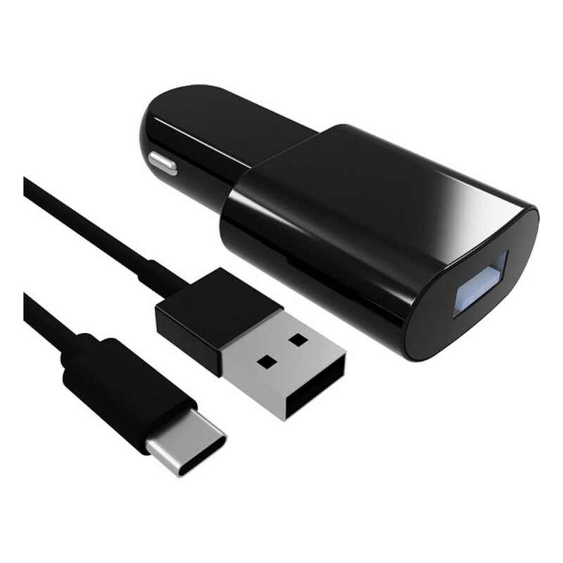 Încărcător de Mașină USB-C (1 m) Negru
