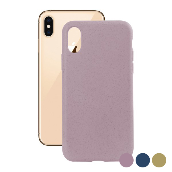 Husă pentru Mobil Iphone Xs Eco-Friendly - Culoare Roz