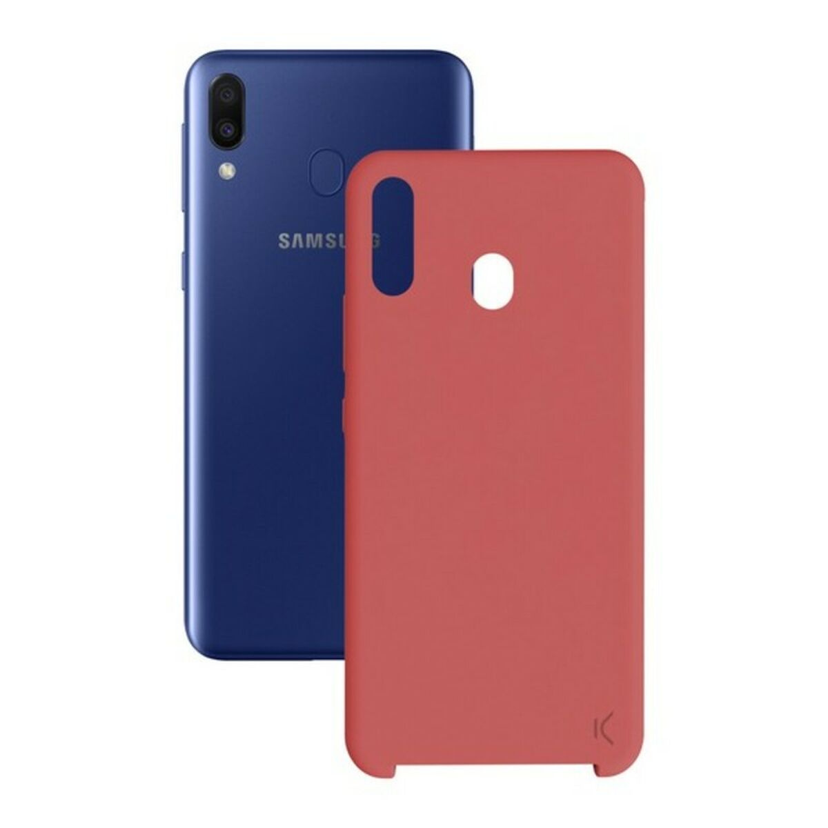 Husă pentru Mobil Samsung Galaxy M20 Soft Roșu