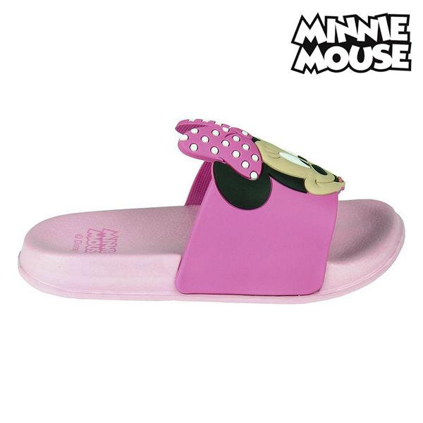 Șlapi pentru Copii Minnie Mouse Negru - Mărime la picior 31