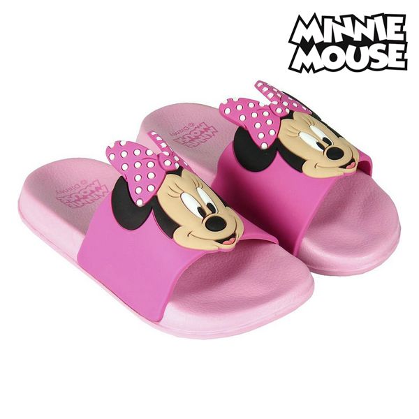 Șlapi pentru Copii Minnie Mouse Negru - Mărime la picior 31