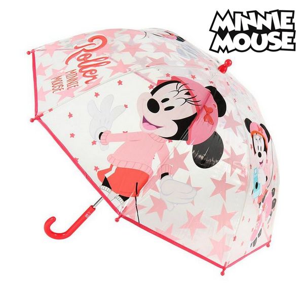 Umbrelă Roller Minnie Mouse Transparent (45 cm)