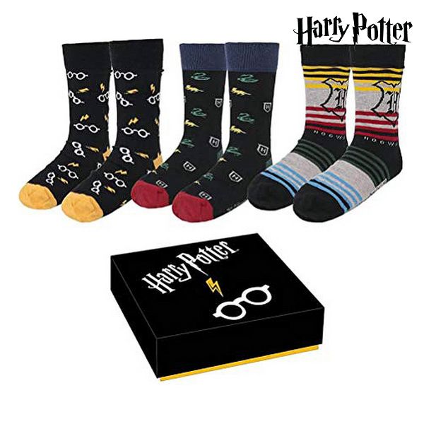 Șosete Harry Potter 3 perechi (Mărime unică (35-41))