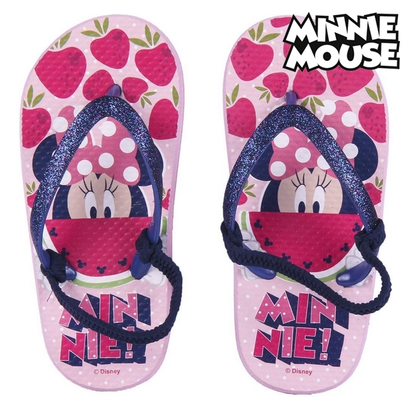 Șlapi pentru Copii Minnie Mouse Roz - Mărime la picior 28-29
