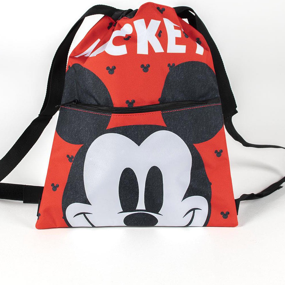 Geantă rucsac pentru copii Mickey Mouse Roșu (27 x 33 x 1 cm)