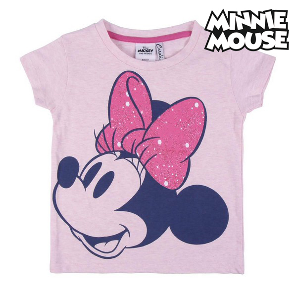 Banishment incomplete in progress Tricou cu Mânecă Scurtă pentru Copii Minnie Mouse Roz - Mărime 6 Ani - mobil