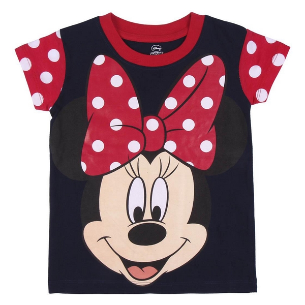 Pijama Infantil Minnie Mouse Roșu - Mărime 4 Ani