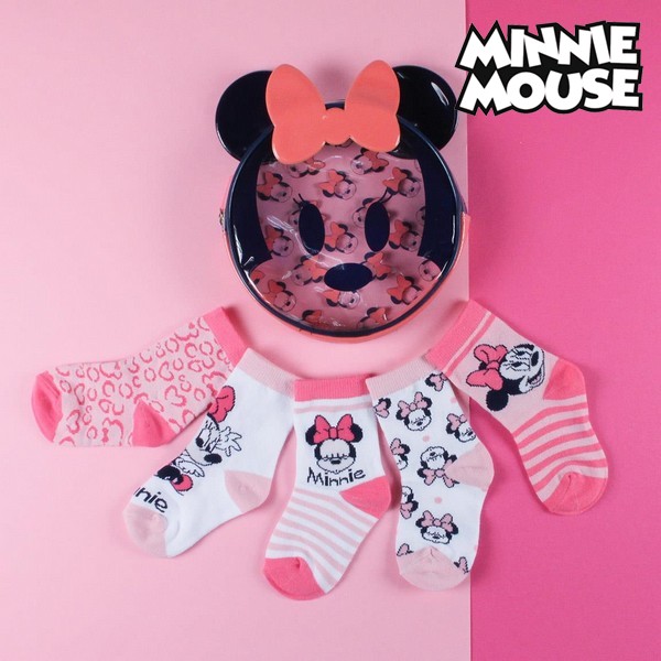 Șosete Minnie Mouse (5 perechi) Multicolor - Mărime la picior 15-16