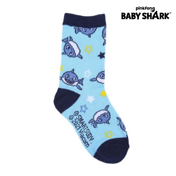 Șosete Baby Shark (5 perechi) Multicolor - Mărime la picior 17-18