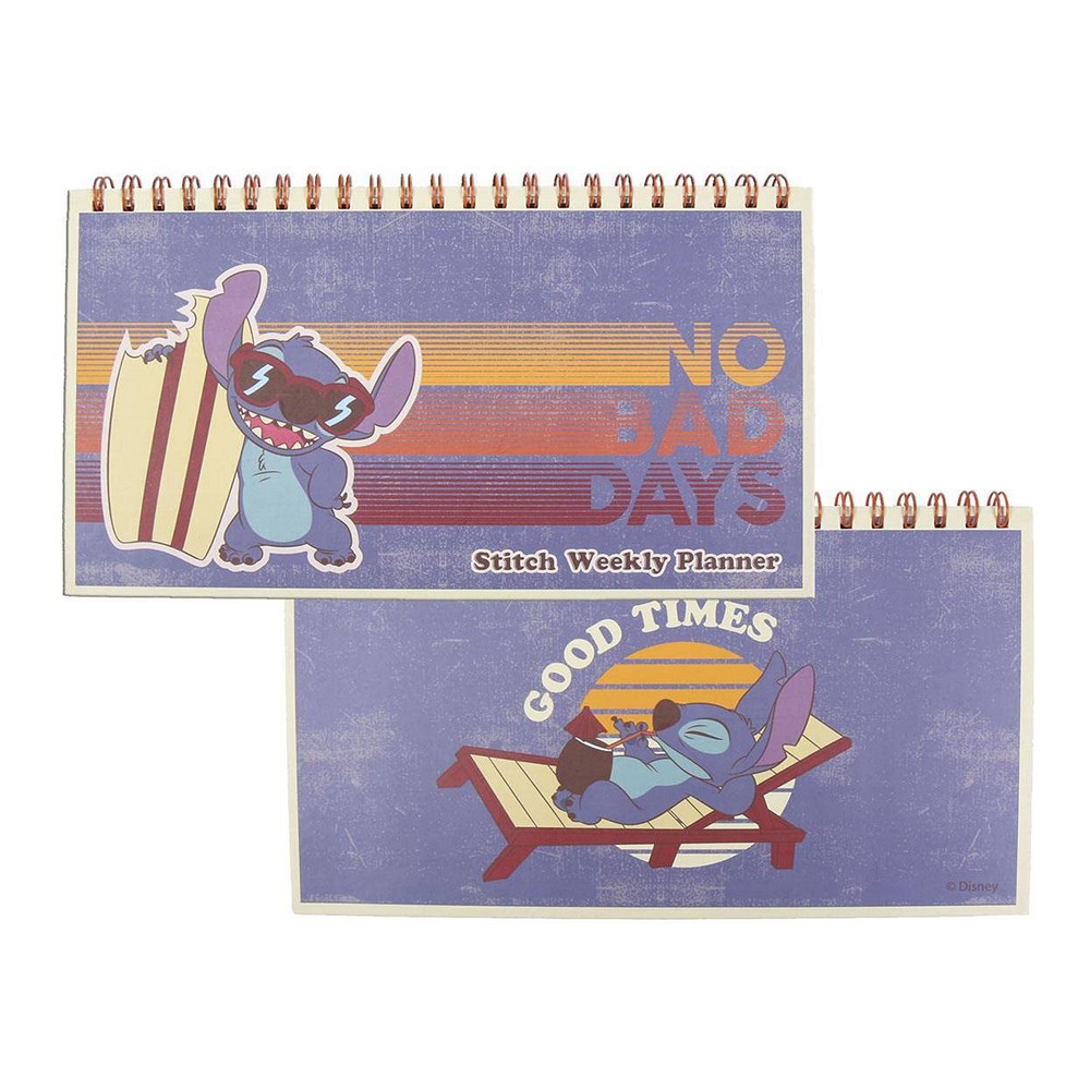 Weekly Planner Disney Stitch (35 x 16,7 x 1 cm)