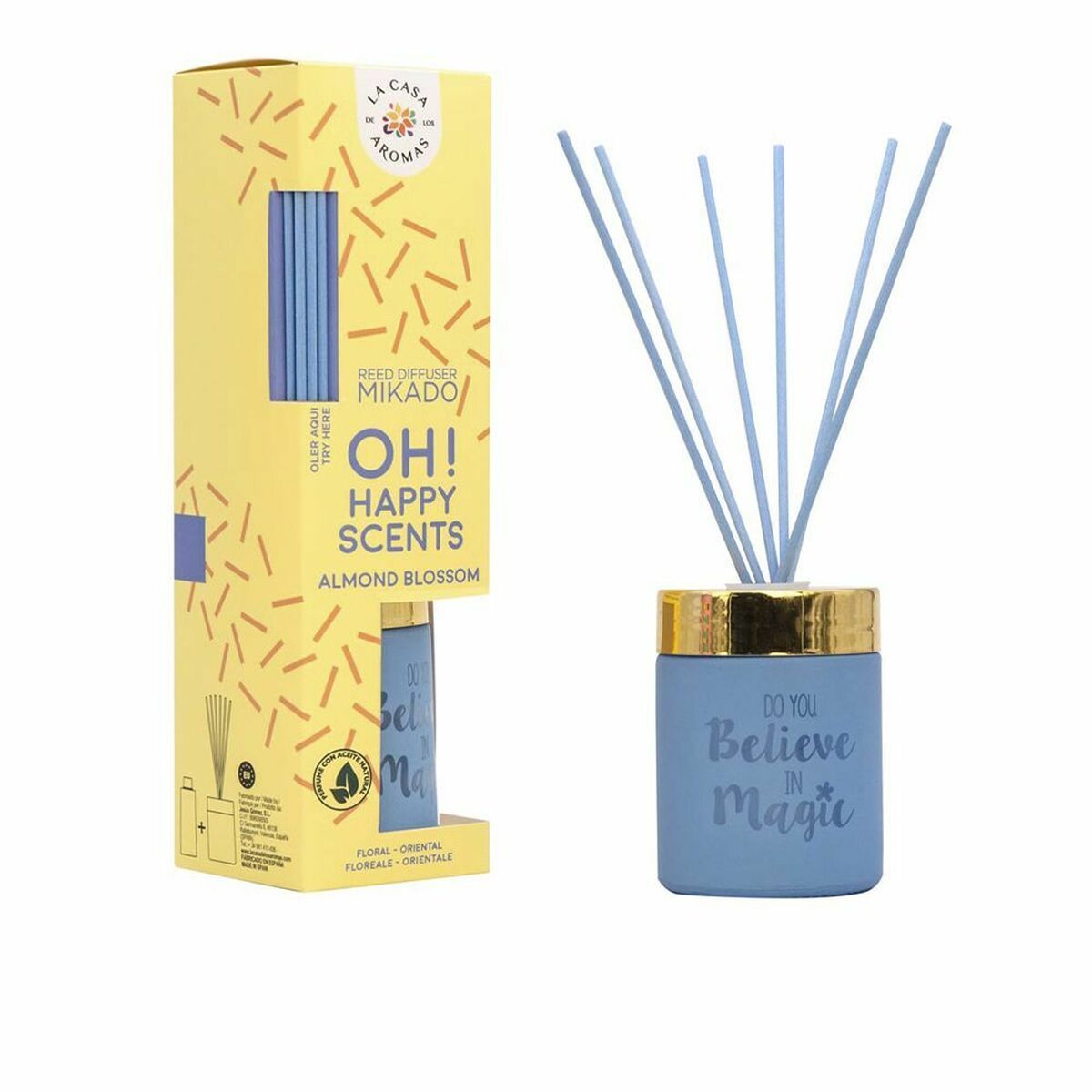 Bețișoare Parfumate La Casa de los Aromas Almond Blossom Do you Believe in Magic (100 ml)