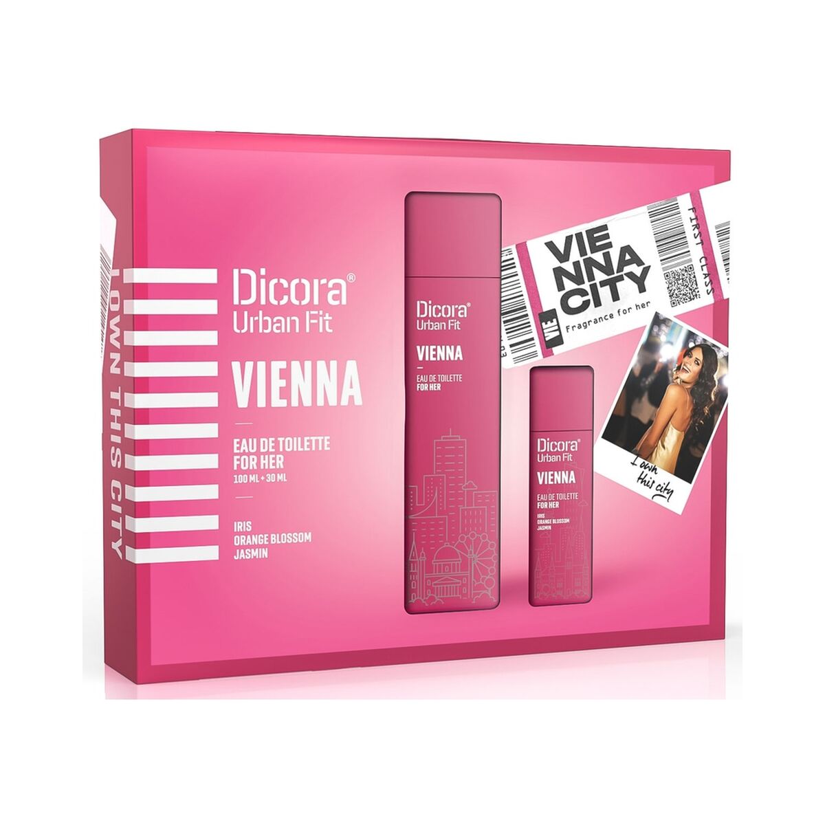 Set de Parfum Femei Dicora Urban Fit Vienna 2 Piese