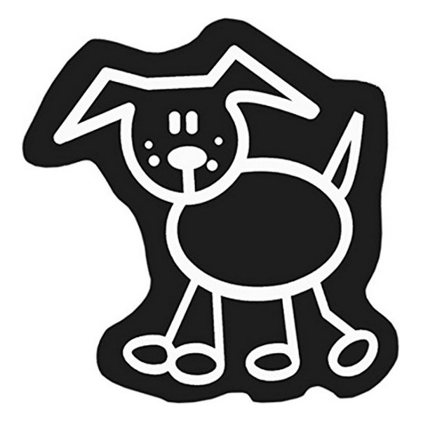 Car Sticker Family Câine
