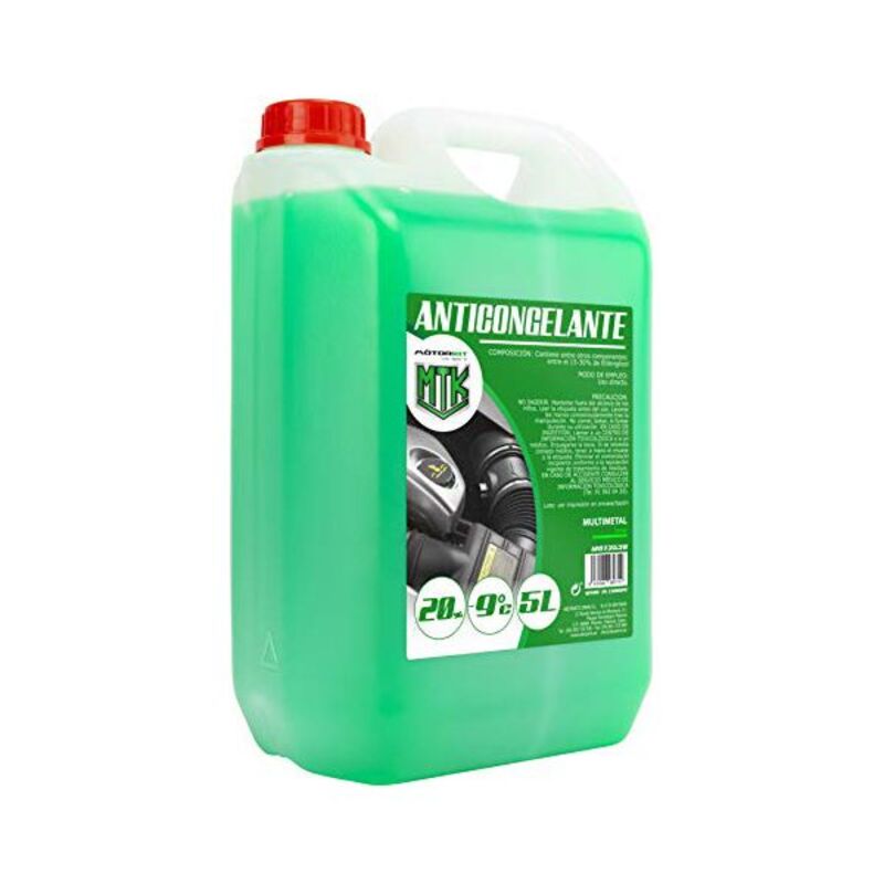 Antigel MOT3538 -9º 20% Verde (5 L)