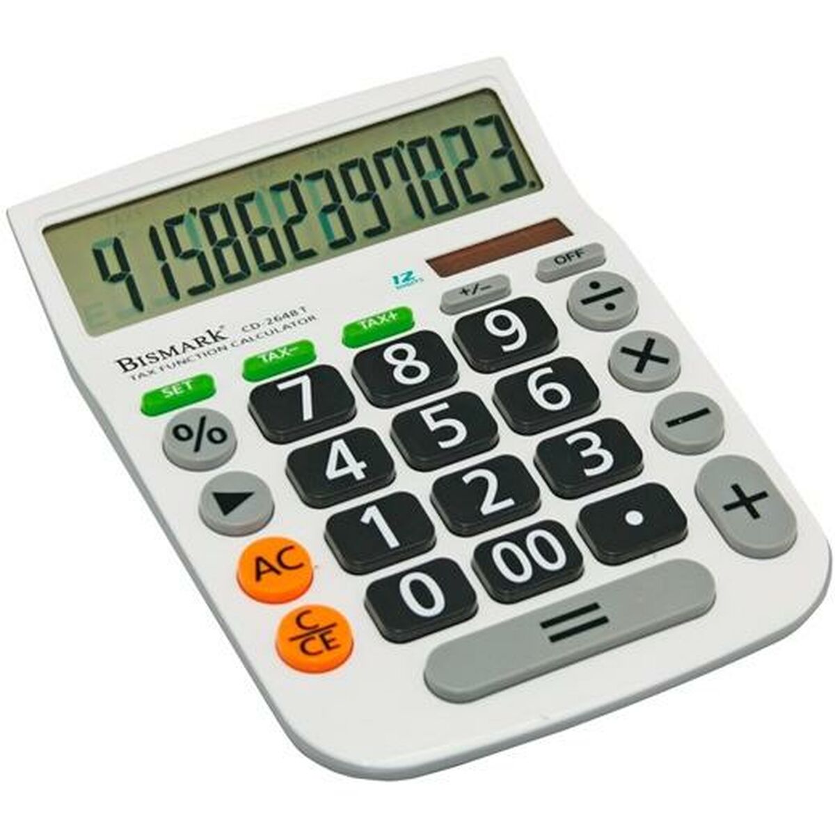 Calculator Bismark CD-2648T Alb