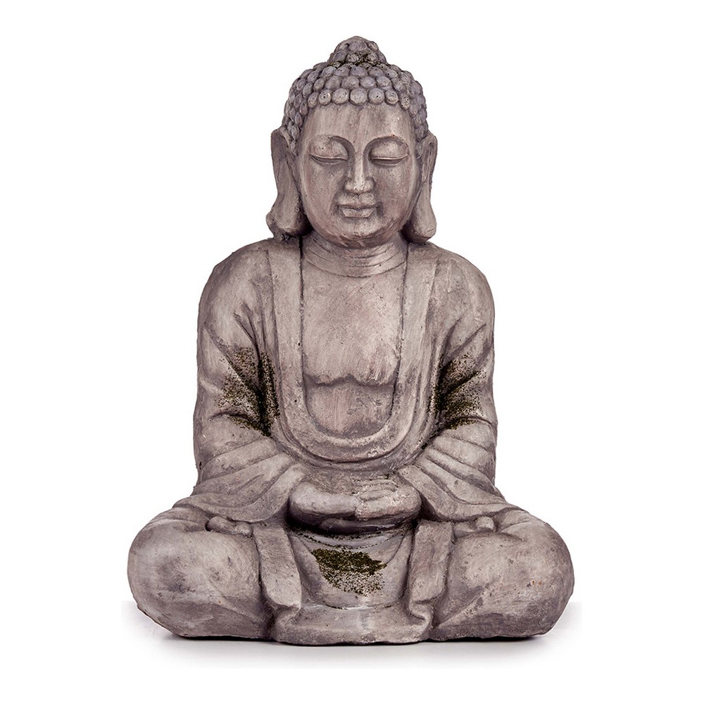Figurină decorativă de grădină Buda Gri Polirășină (25 x 57 x 42,5 cm)