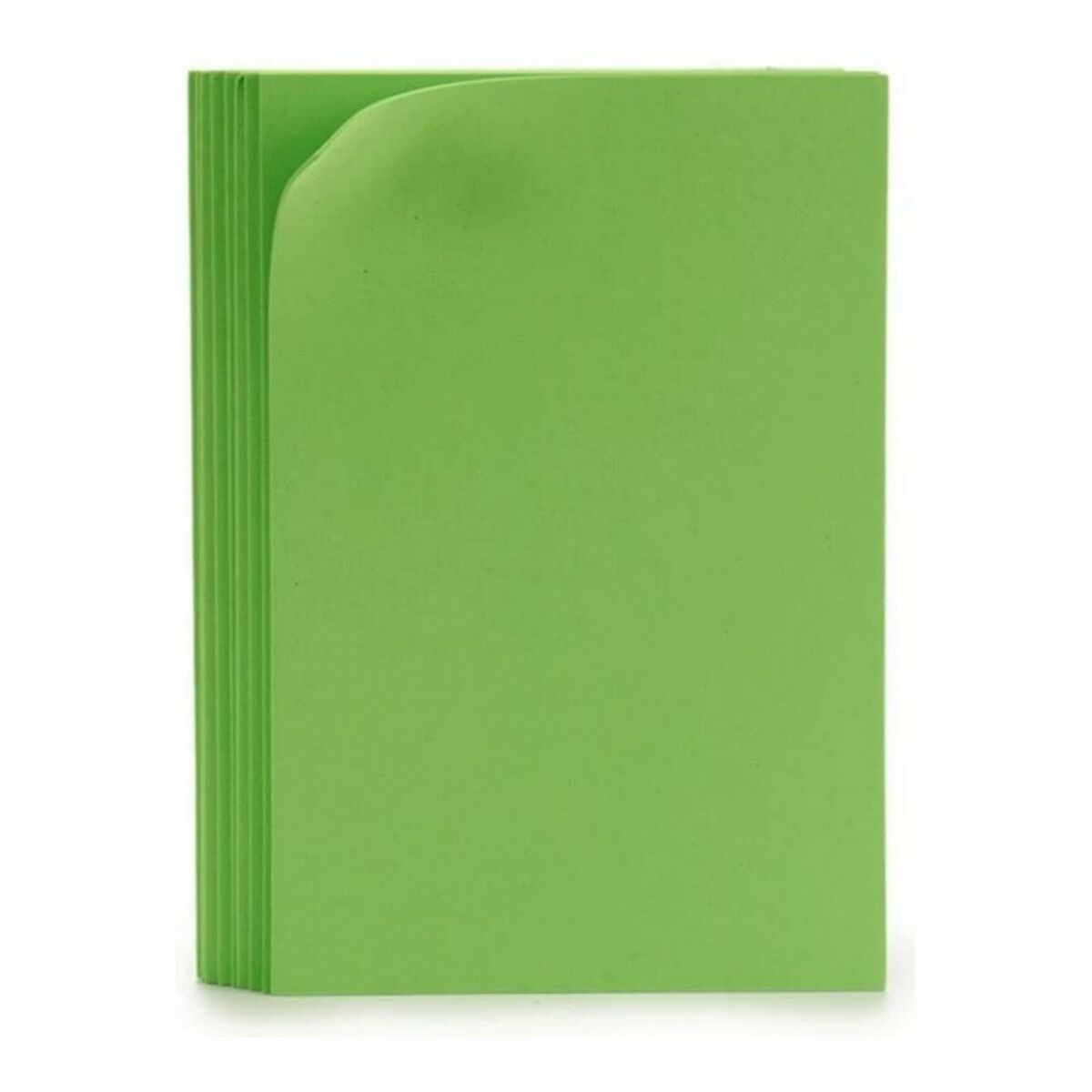 Hârtie Verde Cauciuc Eva 10 (30 x 2 x 20 cm) (10 Piese)