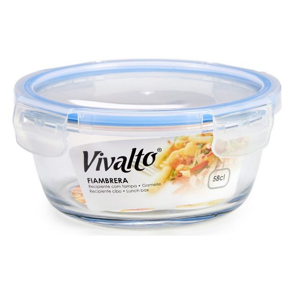Cutie pentru Prânz Vivalto Geam (15 x 7 x 15 cm)