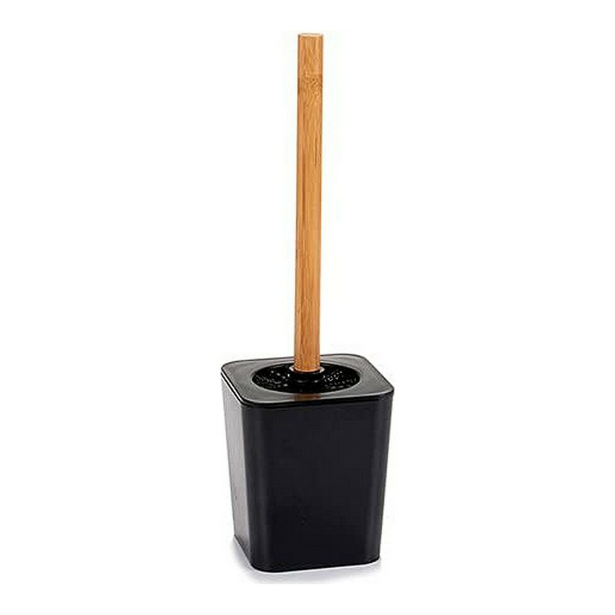 Perie pentru toaletă Negru Bambus polipropilenă (11,6 x 39,5 x 11,6 cm)