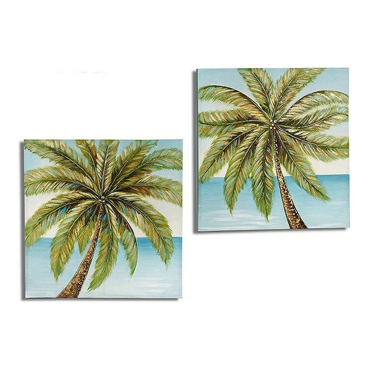 Pânză Palm Tree Pânză (3 x 80 x 80 cm)