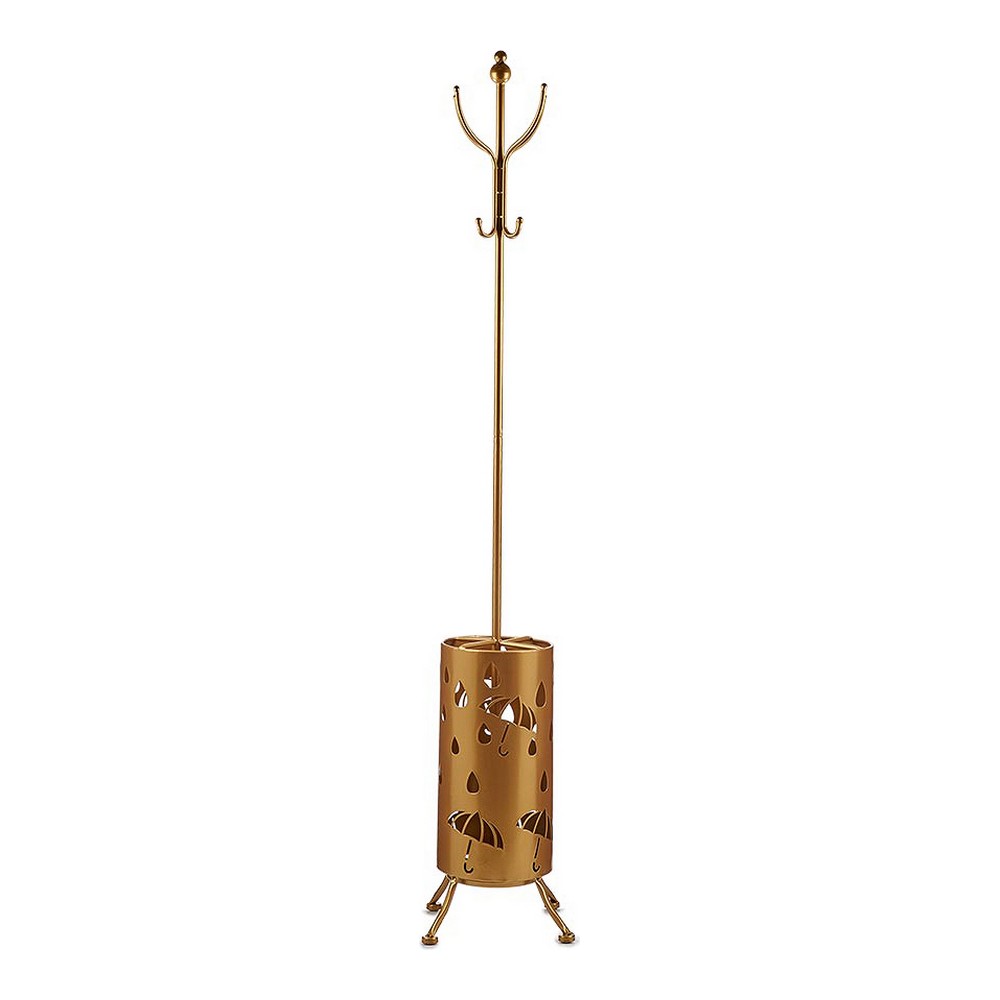Suport de haine Suport pentru umbrele Auriu* Metal (44 x 185 x 44 cm)