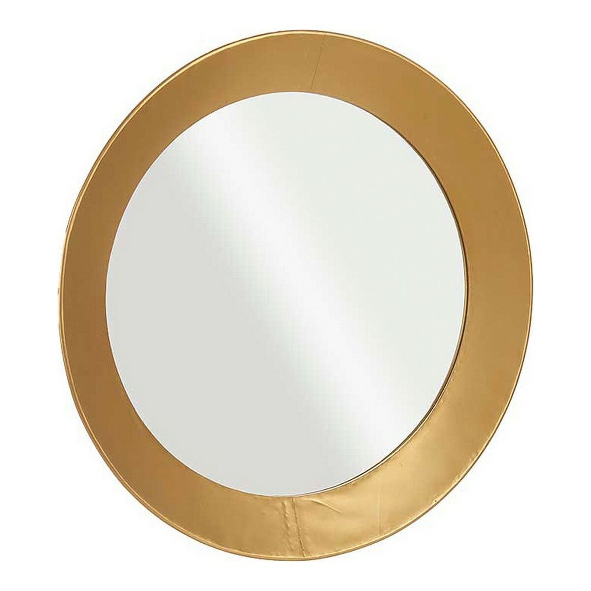 Oglindă de perete Geam Auriu* Metal (80 x 7,5 x 80 cm)