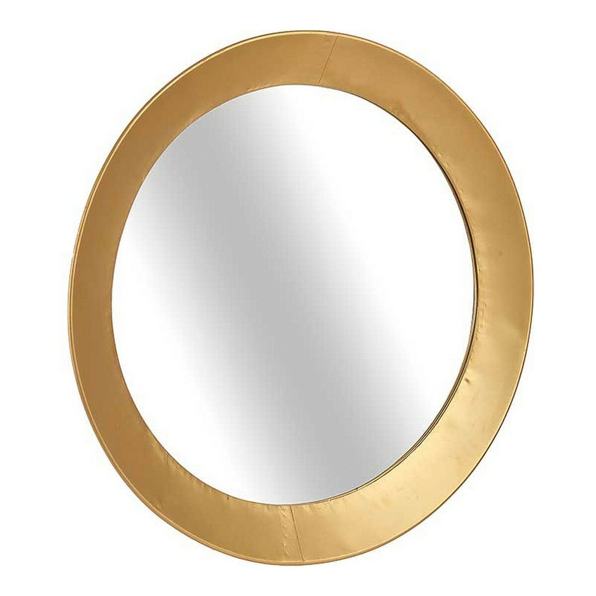 Oglindă de perete Geam Auriu* Metal (90 x 8 x 90 cm)
