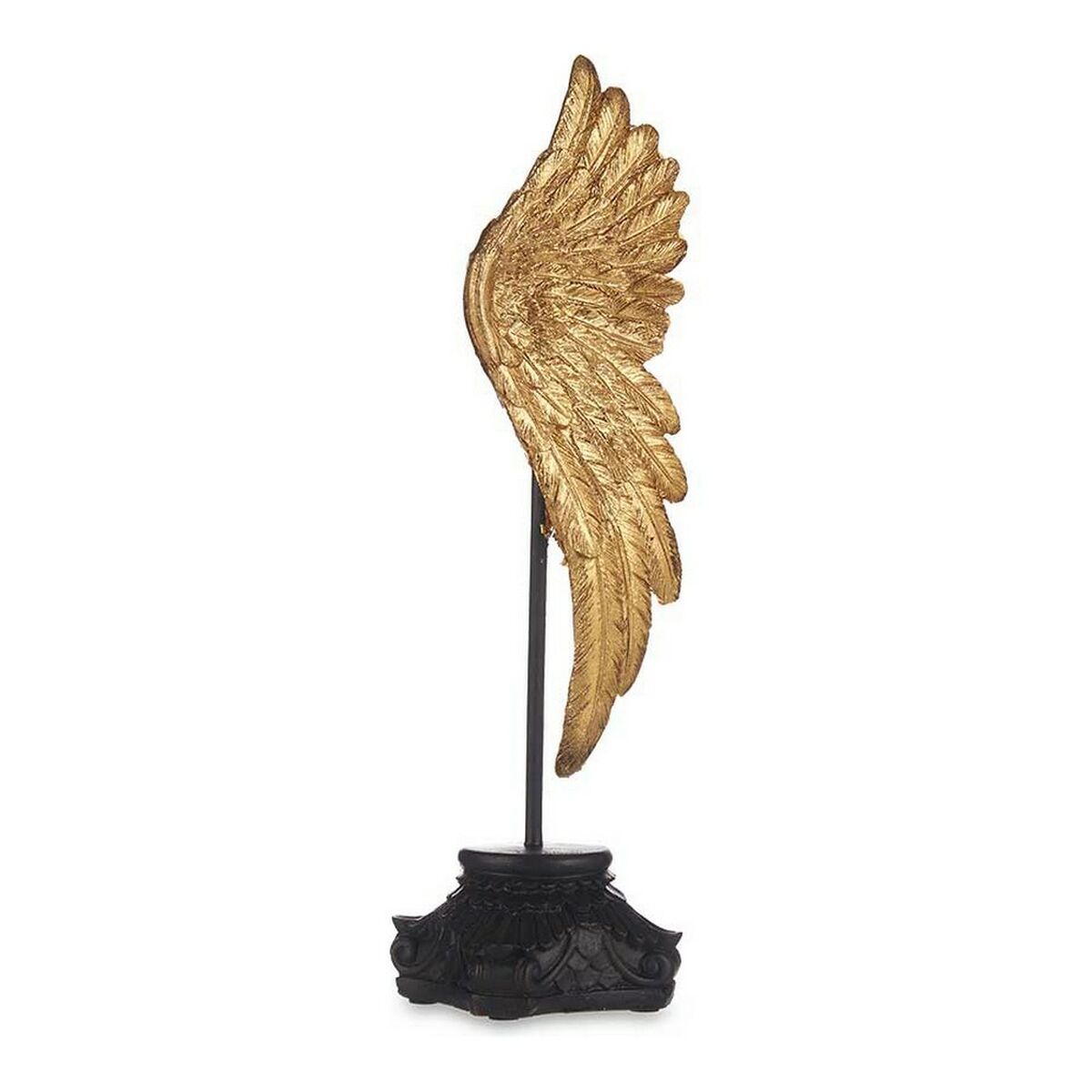 Figură Decorativă Auriu* Aripi de Înger polirășină (8,5 x 32,5 x 10,5 cm)