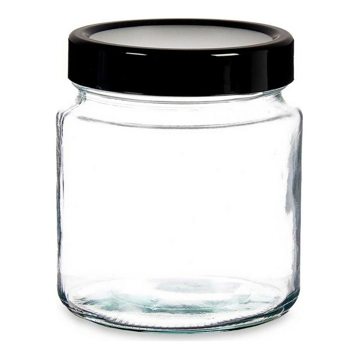 Staniu Negru Transparent Sticlă (11,5 x 13,2 x 11,5 cm) (1000 ml)