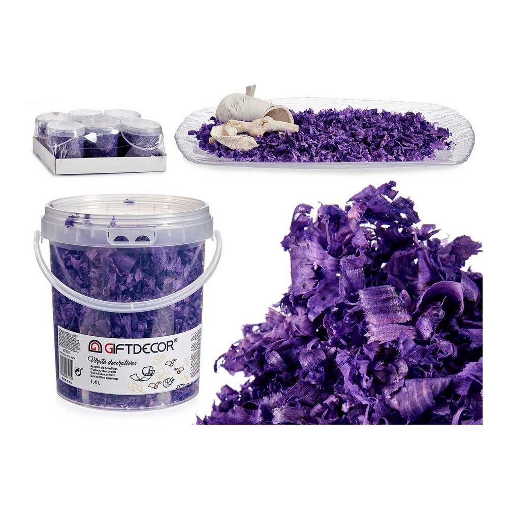 Așchii decorative Lemn (1,4 L) - Culoare violet