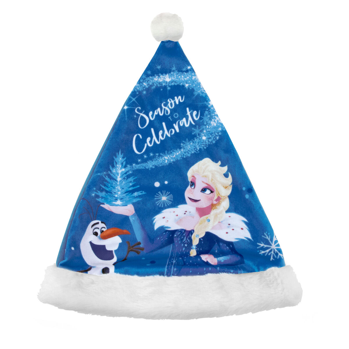 Căciulă de Moș Crăciun Frozen Memories Infantil 37 cm