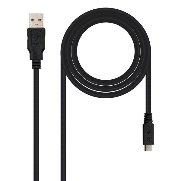 Cablu USB 2.0 A la Micro USB B NANOCABLE 10.01.0501 (1,8 m)