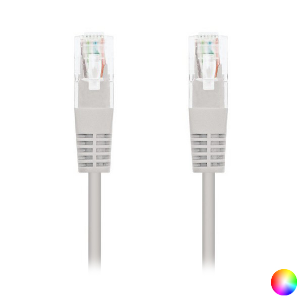 Cablu de Rețea Categoria 5e UTP NANOCABLE 10.20.01 - Culoare Alb Măsură 2 m