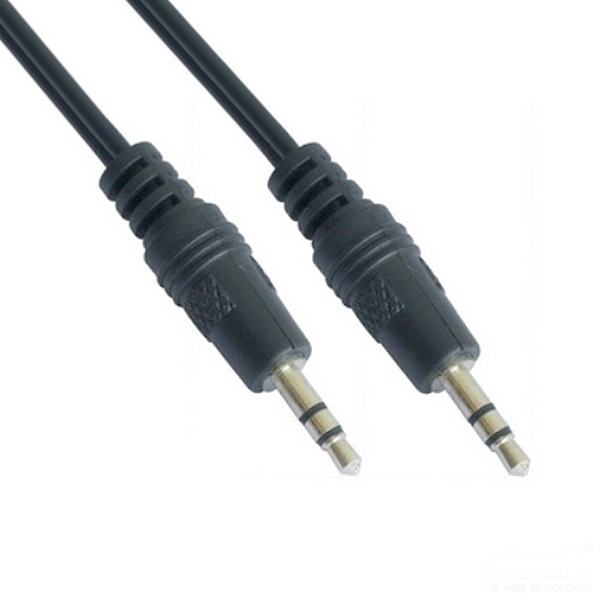Cablu Audio Jack (3,5 mm) NANOCABLE 10.24.0103 (3 m) Negru