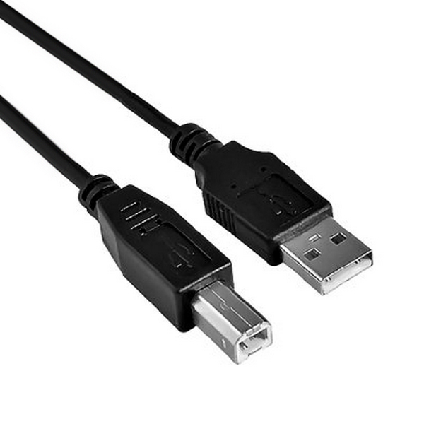 Cablu USB A la USB B NANOCABLE 10.01.0104-BK 3 m Negru