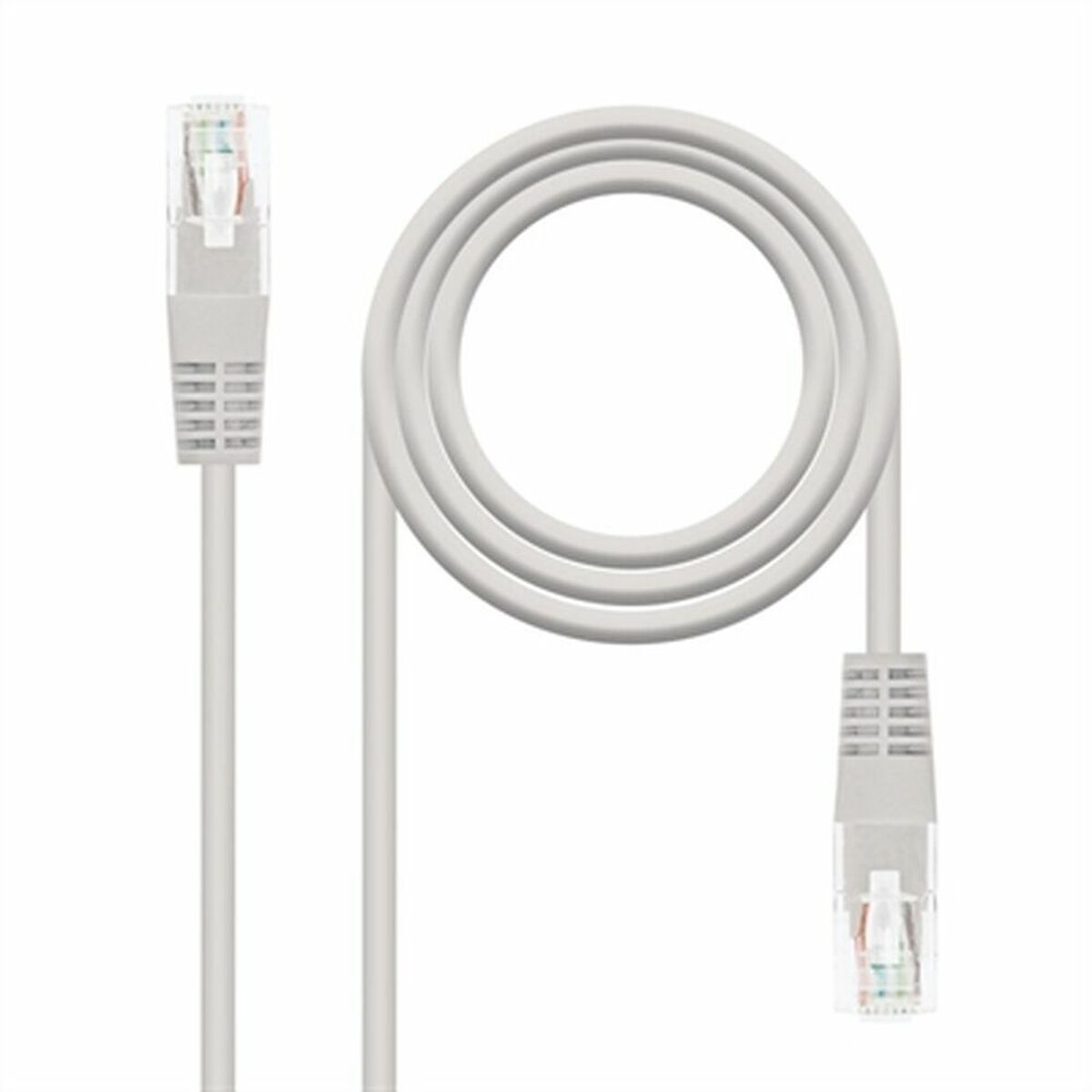 Cablu de Rețea Rigid UTP Categoria 6 NANOCABLE 10.20.1300 0,5 m