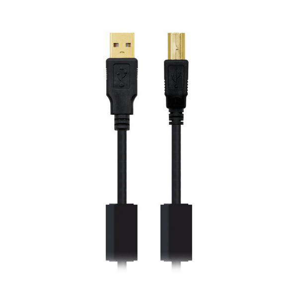 Cablu USB 2.0 A la USB B NANOCABLE 10.01.120 Negru - Măsură 5 m