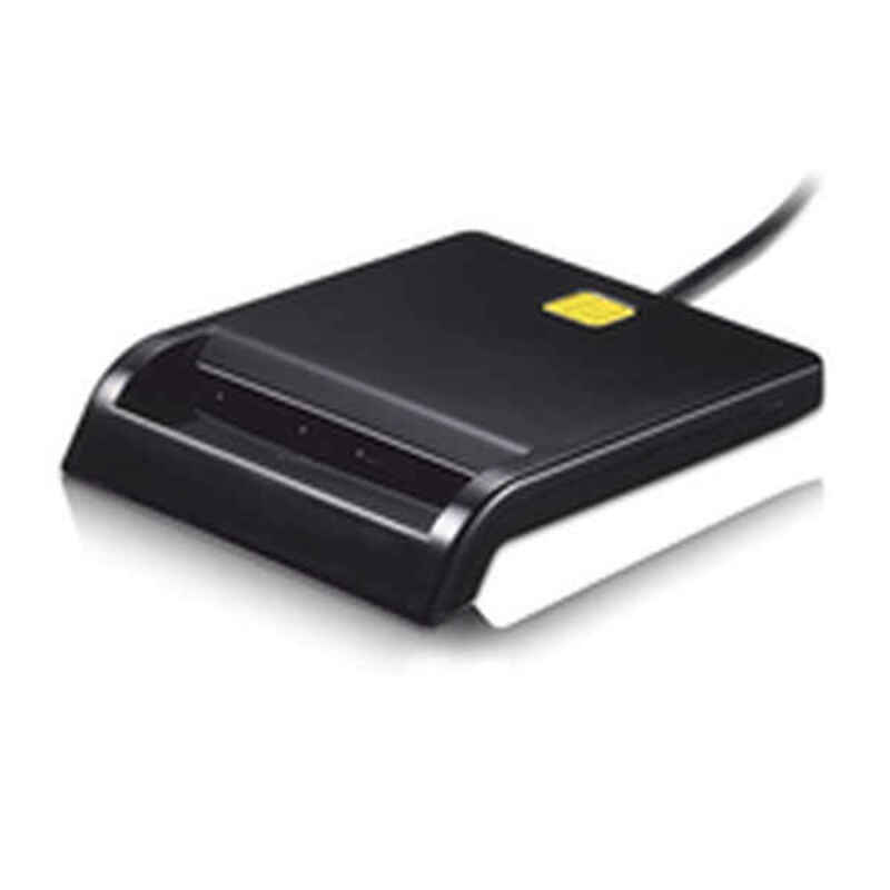 Cititor de Carduri Inteligente TooQ USB 2.0 - Culoare Negru
