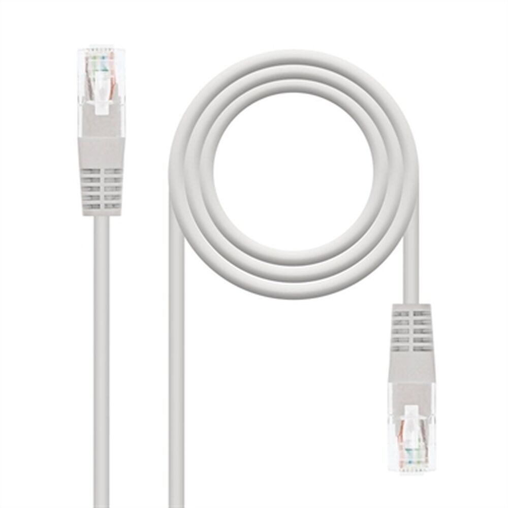 Cablu de Rețea Rigid UTP Categoria 6 NANOCABLE 10.20.0401-L150 1,5 m Gri