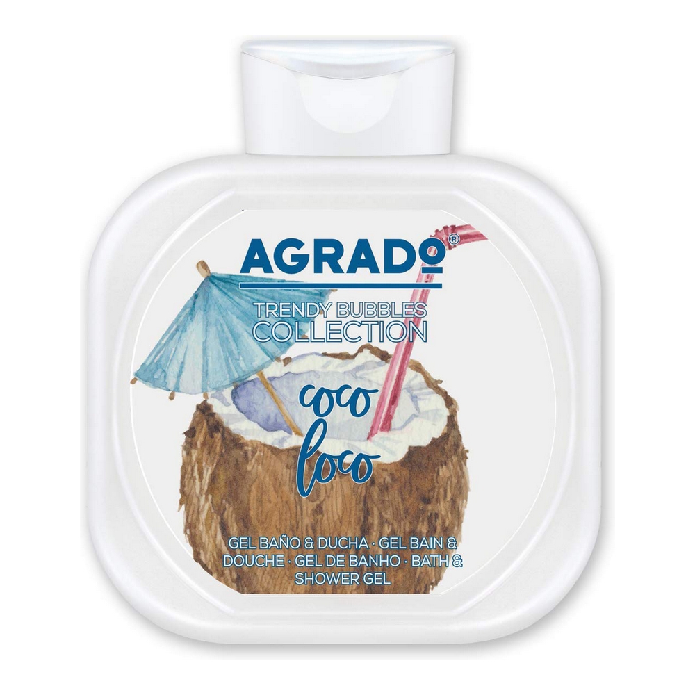 Gel de duș Trendy Bubbles Coco Loco Agrado (750 ml)