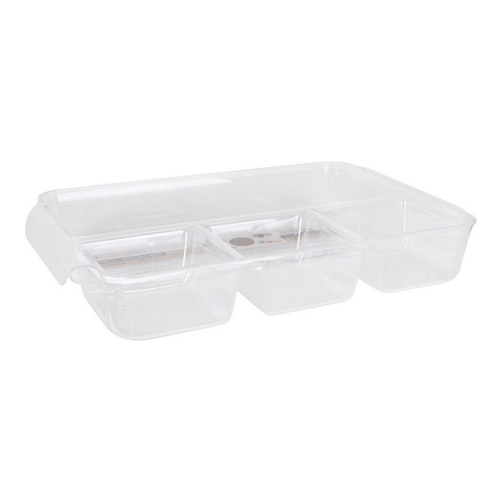 Organizator multifuncțional  Confortime Transparent Plastic (37,5 x 23,5 x 5,cm)