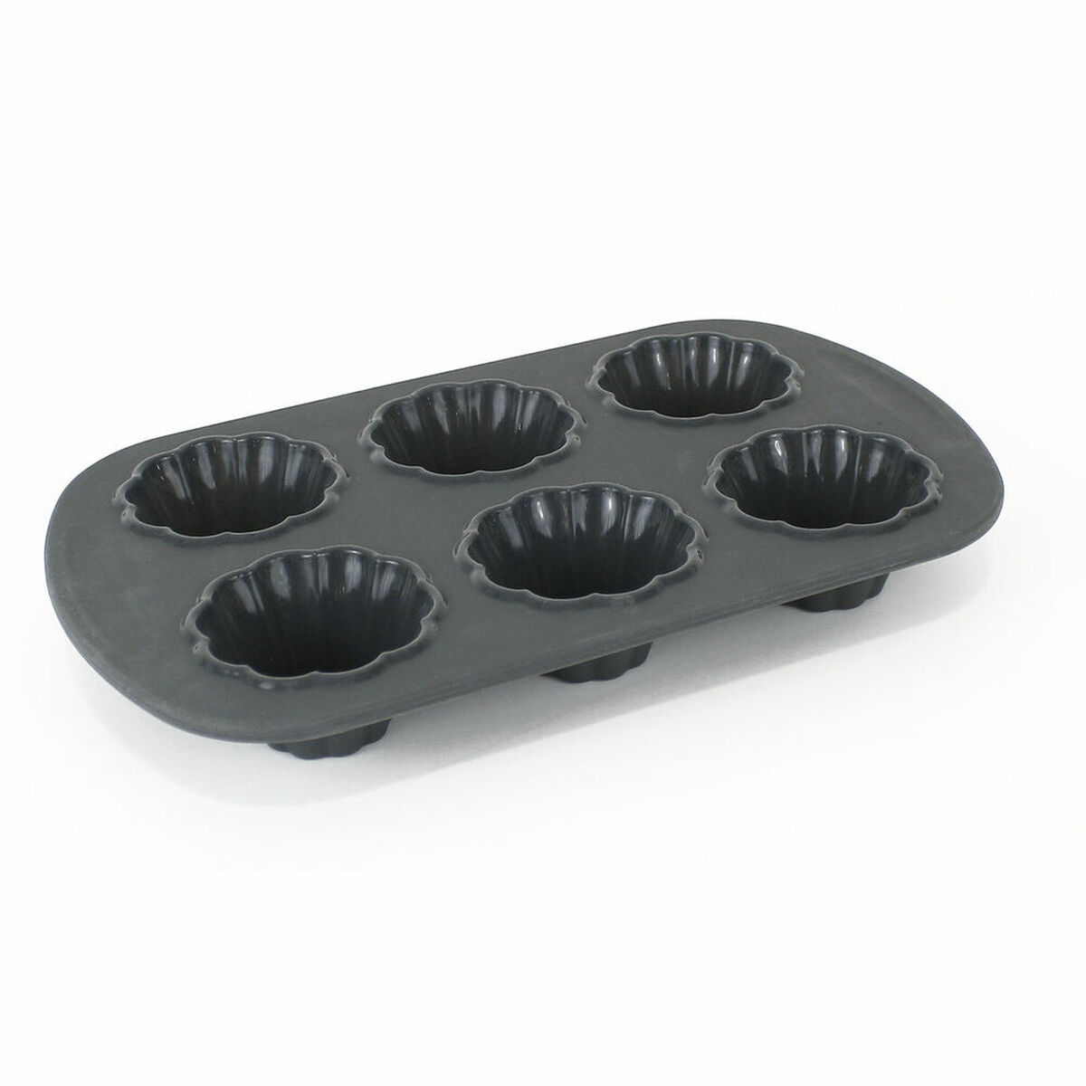 Formă pentru cuptor Quttin Silicon Rigid Brioșe (31,6 x 19,5 x 4,2 cm)