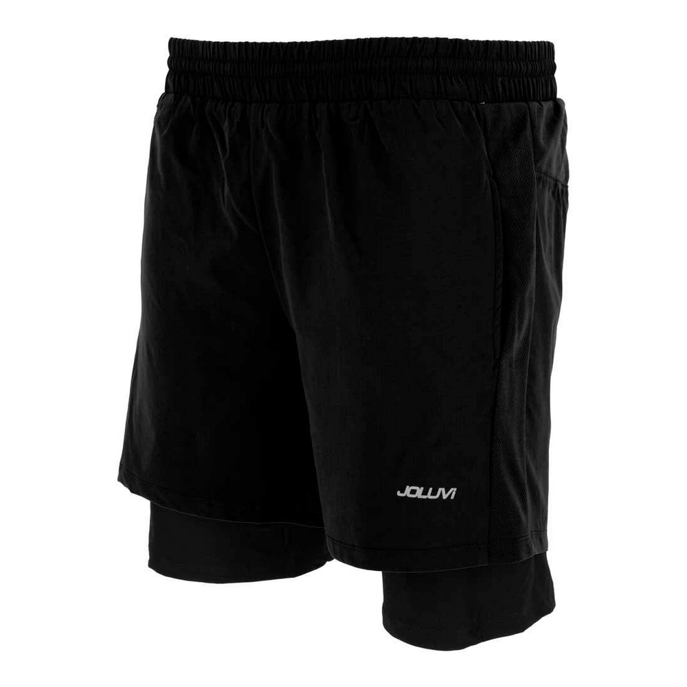 Pantalon Scurt Sport Joluvi Meta Duo W Negru (XS)