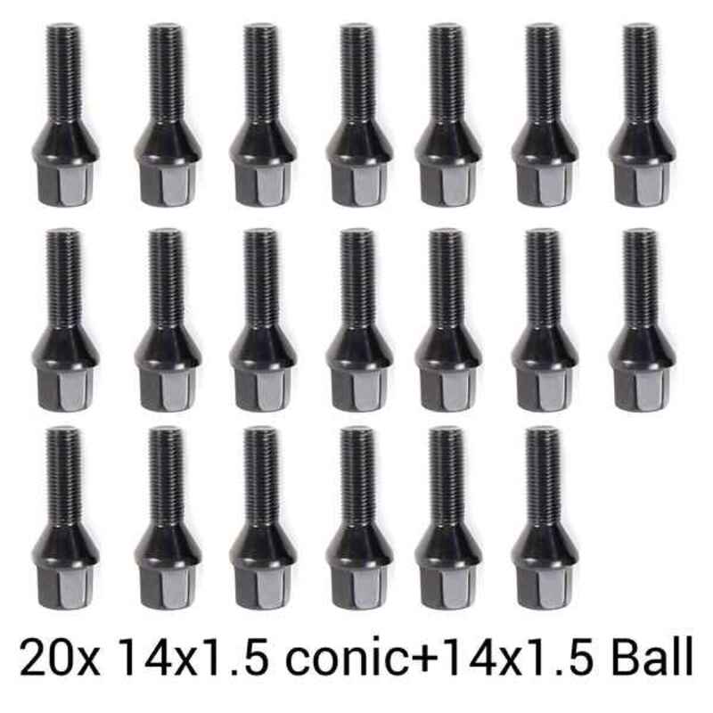Set of dividers OMP  5x112 66,5 M14 x 1,50 5 mm