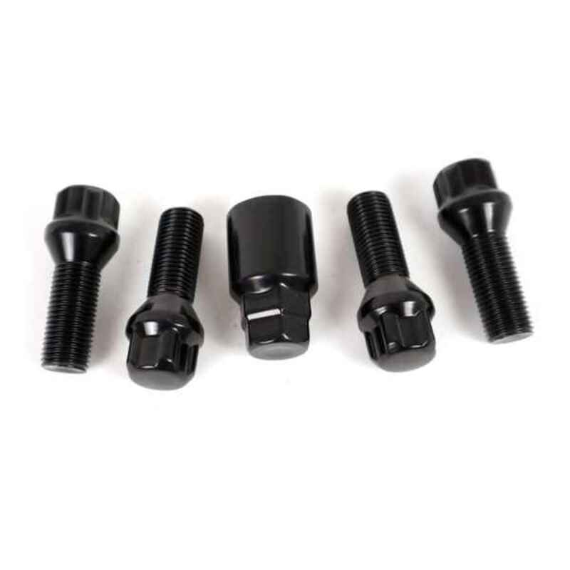 Set de șuruburi OMP OMPS09831401 M14 x 1,50 4 uds Negru