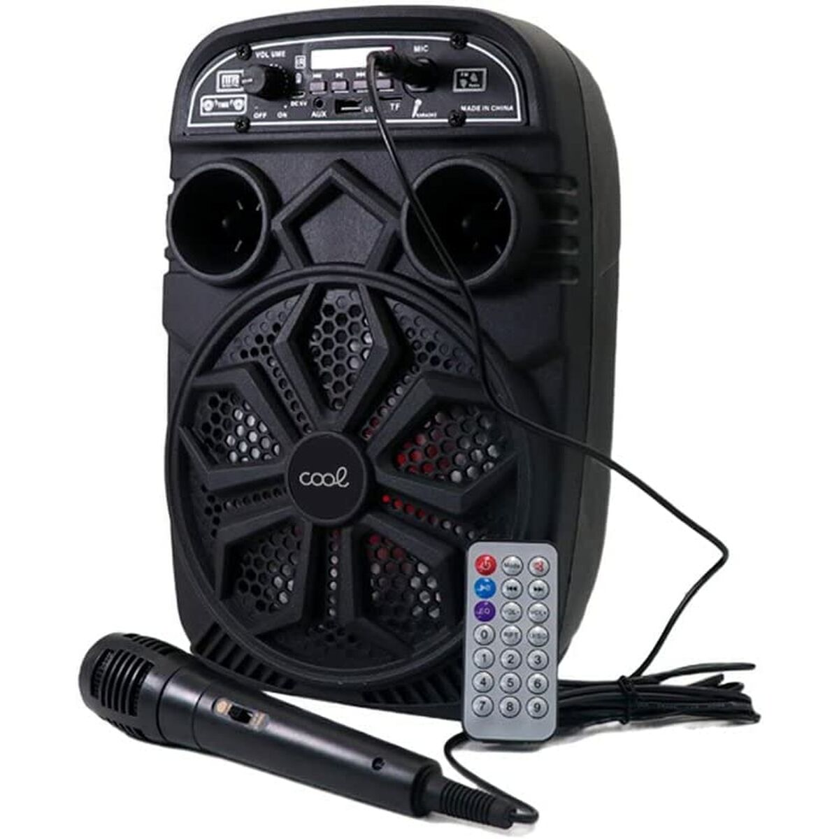 Difuzor cu Microfon Karaoke Cool Cool Negru 2000 mAh