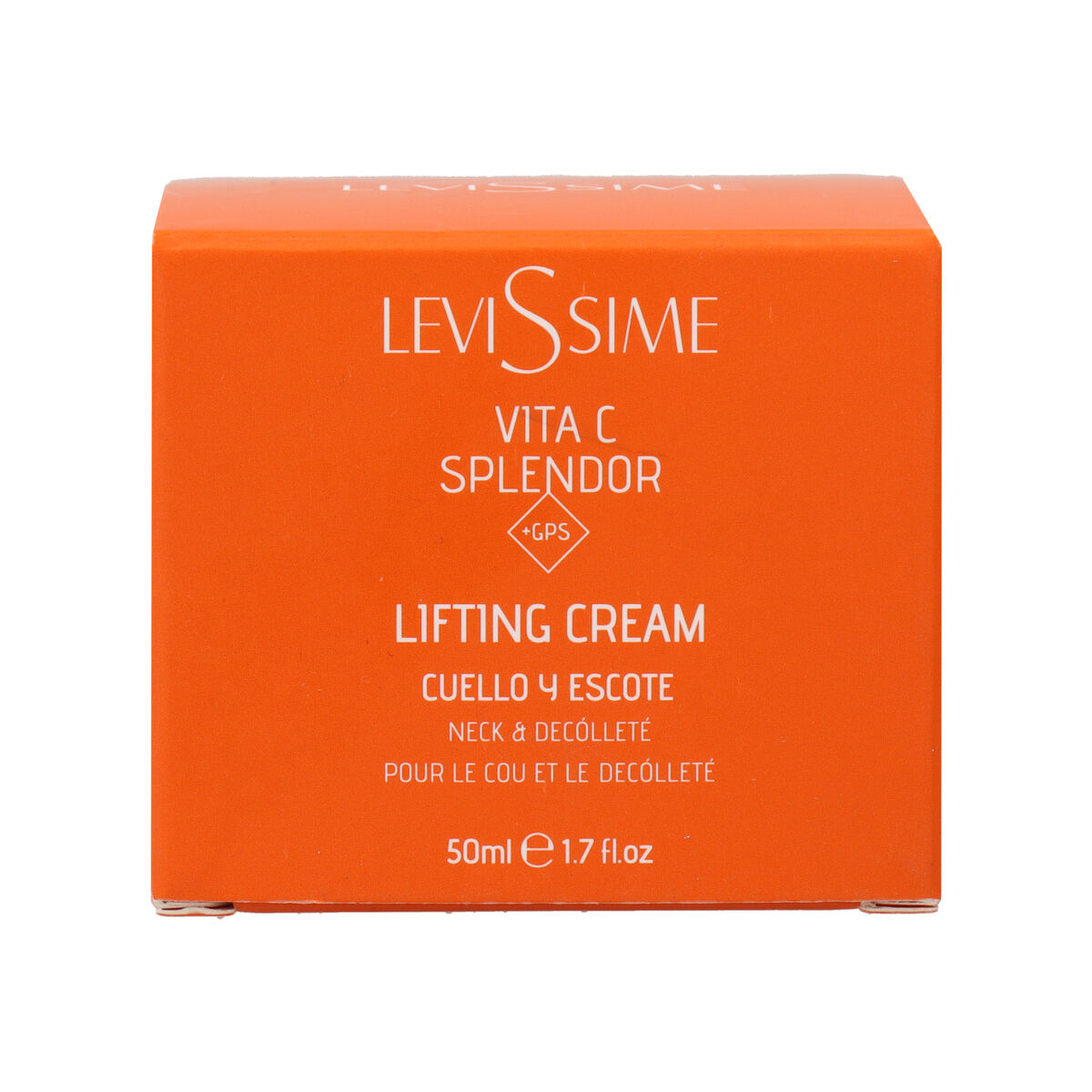 Cremă Anti-aging pentru Gât Levissime Vitamin C Splendor Lifting (50 ml)