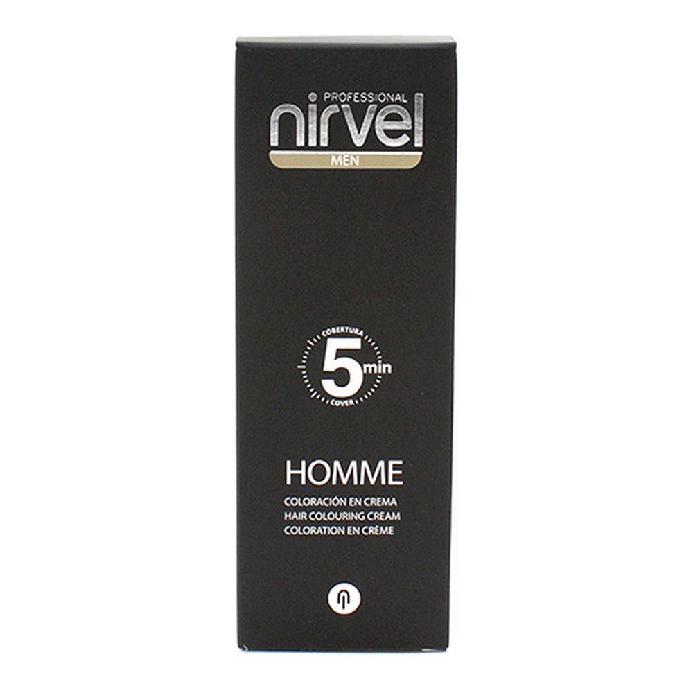 Vopsea Fără Amoniac Men 5 Minutes Nirvel Gri închis (30 ml)